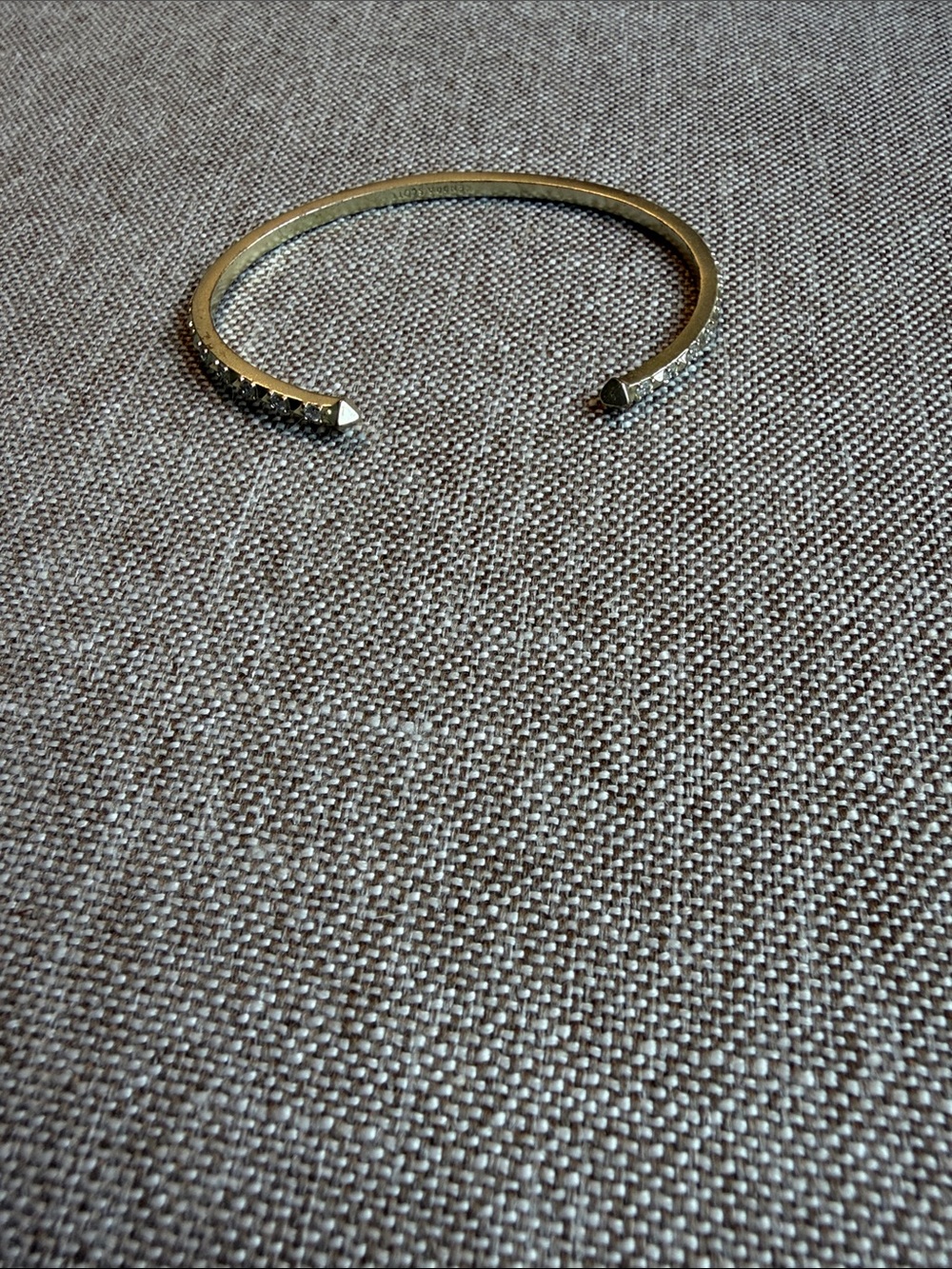 Kendra Scott Gold Pavé Open Cuff Bracelet